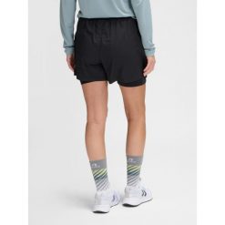 Damski Szorty Piłka Nożna Newline Nwlfast, Czarny. Czarne szorty sportowe damskie Newline, s, bez wzorów, z materiału, sportowe, do piłki nożnej. W wyprzedaży za 143.25 zł.