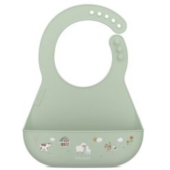 Śliniak silikonowy z kieszonką mio little farm 108034565399. Śliniaki dla dzieci Mepal, bez wzorów. W wyprzedaży za 61.90 zł.