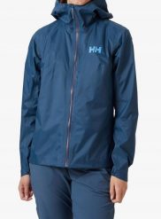 Kurtka damska Helly Hansen Verglas Micro Shell Jacket - deep steel. Kurtki damskie Helly Hansen, bez wzorów, bez kaptura. Za 536.38 zł.