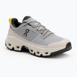 Buty damskie On Cloudrock Low Waterproof. Szare trekkingi damskie On, trekkingowe. Za 831.35 zł.