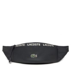 Nerka Lacoste. Czarne saszetki męskie Lacoste, młodzieżowe, małe. Za 349.99 zł.