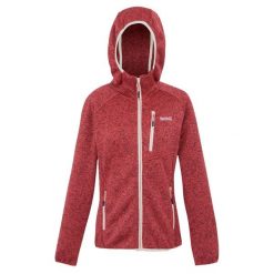Damska Bluza Z Kapturem Newhill II Marl Full Zip. Białe bluzy sportowe damskie Regatta, bez wzorów, z kapturem, trekkingowe. Za 96.99 zł.