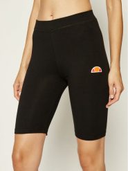 Ellesse Kolarki Tour Cycle SGC07616 Czarny Slim Fit. Czarne szorty sportowe damskie Ellesse, bez wzorów, z bawełny, sportowe. Za 48.49 zł.