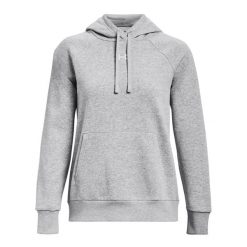 Bluza damska Under Armour Rival Fleece. Białe bluzy sportowe damskie Under Armour, s, bez wzorów, bez kaptura, do biegania. Za 255.30 zł.