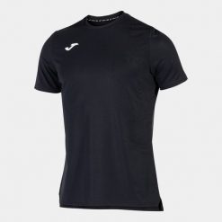 Koszulka treningowa męska Joma Challenge. Czarne koszulki sportowe męskie Joma, l, bez wzorów, z poliesteru, bez kołnierzyka, bez ramiączek, tenisowe. Za 213.00 zł.