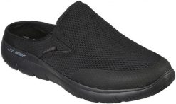 Skechers męskie czarne klapki Summits Vindicator 232296 BBK black 48,5 U. Czarne klapki męskie Skechers. Za 453.86 zł.