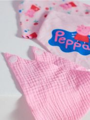 Śliniaki 3 pack Peppa Pig - wielobarwny. Śliniaki dla dzieci Sinsay, bez wzorów. Za 19.99 zł.