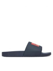 HUGO Klapki Timein Slid 50548061 Granatowy. Niebieskie klapki męskie Hugo, z tworzywa sztucznego. Za 139.99 zł.