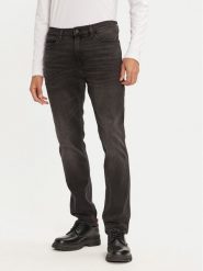Hugo Jeansy 50522162 Czarny Slim Fit. Czarne jeansy męskie Hugo. Za 499.99 zł.
