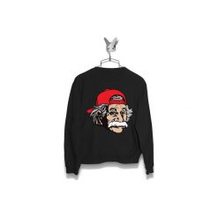 Bluza Luźny Einstein Męska. Czarne bluzy damskie Failfake, m, bez wzorów, bez kaptura. Za 170.00 zł.