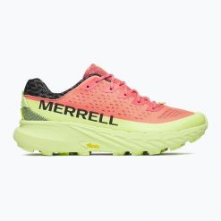 Buty do biegania męskie Merrell Agility Peak 5. Brązowe buty sportowe męskie Merrell, bez zapięcia, do biegania. Za 499.99 zł.
