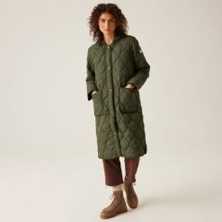 Parka damska Regatta Jaycee II. Niebieskie kurtki damskie Regatta, xl, bez wzorów, z puchu, bez kaptura. W wyprzedaży za 318.00 zł.