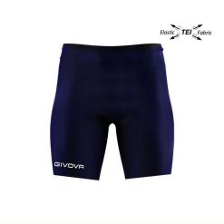 Spodenki Givova Bermuda Skin. Niebieskie krótkie spodenki sportowe męskie Givova, xl, bez wzorów, z materiału, do piłki nożnej. Za 116.00 zł.