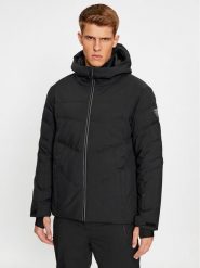 Rossignol Kurtka narciarska RLMMJ05 Czarny Standard Fit. Czarne kurtki snowboardowe męskie Rossignol, m, bez wzorów, z syntetyku, bez kaptura, narciarskie. Za 1,500.00 zł.