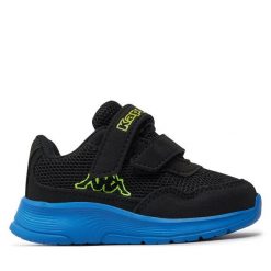 Sneakersy Kappa. Czarne trampki i tenisówki chłopięce Kappa, bez wzorów, bez zapięcia. Za 169.99 zł.