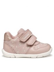 Geox Sneakersy B Zapito B556DA 0AW54 C8172 Różowy. Czerwone buty sportowe dziewczęce Geox, bez wzorów, z materiału, bez zapięcia. Za 219.99 zł.