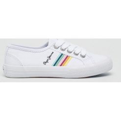 Pepe Jeans - Tenisówki dziecięce. Trampki i tenisówki dziewczęce marki Pepe Jeans. Za 199.90 zł.