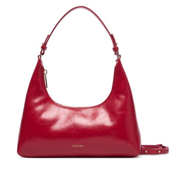Torebka Calvin Klein. Czerwone torebki do ręki damskie Calvin Klein, bez wzorów, klasyczne, bez dodatków. Za 382.99 zł.
