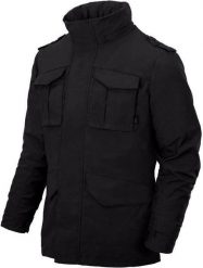Kurtka męska Helikon-Tex Kurtka Covert M-65® - Czarna. Czarne kurtki męskie HELIKON-TEX, m, bez wzorów, bez kaptura. Za 433.37 zł.