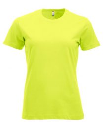 Clique New Classic-T Women – klasyczny T-shirt z bawełny, współczesny krój –. Zielone t-shirty damskie CLIQUE, xl, bez wzorów, z bawełny, klasyczne, bez kołnierzyka. Za 104.39 zł.