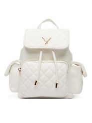 Guess Plecak J6YZ05 W2510 Biały. Białe torby i plecaki dziecięce Guess, ze skóry. Za 324.99 zł.