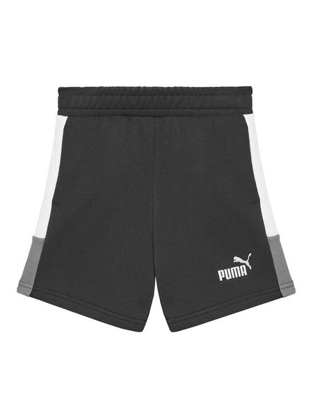 Puma Szorty sportowe Ess 685821 Czarny Regular Fit. Czarne szorty dla chłopców Puma, bez wzorów, z bawełny, sportowe. Za 107.99 zł.
