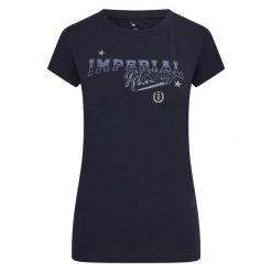 Koszulka dla dziewczynki Imperial Riding Classy. Niebieskie t-shirty i topy dla dziewczynek IMPERIAL RIDING, bez wzorów, bez ramiączek. Za 147.50 zł.
