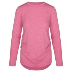 T-shirt damski Loap Baxana w kolorze różowym. Czarne t-shirty damskie ZSPORT, bez wzorów, z materiału, bez kołnierzyka. Za 168.99 zł.