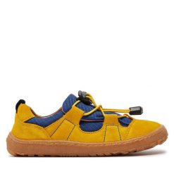 Sneakersy Froddo. Żółte półbuty dziewczęce Froddo, bez wzorów, bez zapięcia. Za 229.99 zł.