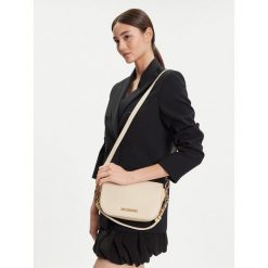 Torebka LOVE MOSCHINO. Białe torebki do ręki damskie Love Moschino, bez wzorów, klasyczne, bez dodatków. Za 489.99 zł.