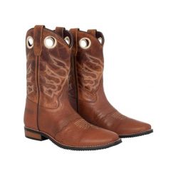 Buty westernowe model california. Brązowe obuwie sportowe damskie PRO-TECH, bez wzorów, na fitness i siłownię. Za 522.00 zł.