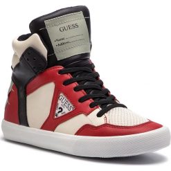Sneakersy GUESS - Jr Bruce FJ5BRU ELE12 RED. Trampki i tenisówki chłopięce marki Guess. Za 299.00 zł.