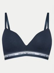 Emporio Armani Underwear Biustonosz bezfiszbinowy 164410 4R227 00135 Granatowy. Niebieskie biustonosze Emporio Armani Underwear, bez wzorów, z bawełny. Za 199.99 zł.