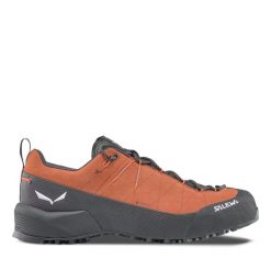 Buty trekkingowe Salewa Wildfire Leather 2 GTX. Brązowe trekkingi męskie Salewa, trekkingowe, gore-tex. Za 770.00 zł.
