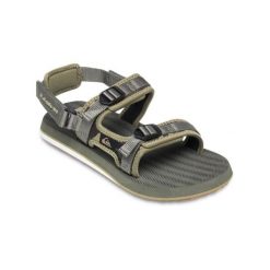 Sandały dla Mężczyzn MONKEY CAGED Brązowy. Zielone sandały męskie Quiksilver, z gumy, bez zapięcia. W wyprzedaży za 237.50 zł.