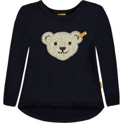 Bluza w kolorze granatowym. Bluzy dla dziewczynek marki Steiff. W wyprzedaży za 62.95 zł.