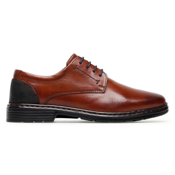 Półbuty Josef Seibel. Brązowe eleganckie półbuty Josef Seibel, wizytowe, bez zapięcia. Za 315.99 zł.