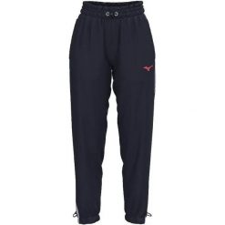 Damskie spodnie treningowe Mizuno Athletics. Niebieskie spodnie sportowe damskie Mizuno, bez wzorów, na fitness i siłownię. Za 292.00 zł.