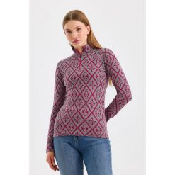 Bluza termoaktywna Woolona Venus z Długim Rękawem 100% Merino. Czarne bluzy damskie WOOLONA, s, bez wzorów, z wełny, bez kaptura. W wyprzedaży za 351.00 zł.