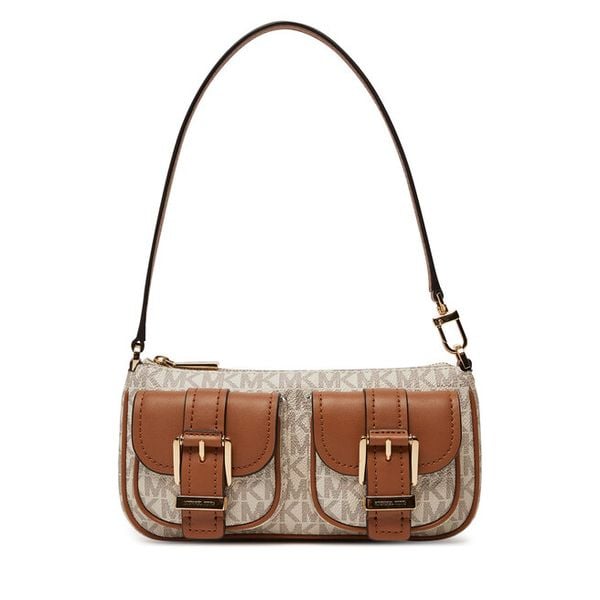 Torebka MICHAEL Michael Kors. Białe torebki do ręki damskie MICHAEL Michael Kors, bez wzorów, klasyczne, bez dodatków. Za 550.99 zł.