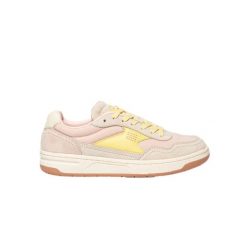 Buty sportowe damskie TBS Almeria. Brązowe obuwie sportowe damskie TBS, bez wzorów, z materiału, tenisowe. Za 385.55 zł.