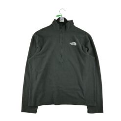 Second life - Męski polarowy sweter TNF Black - Stan bardzo dobry. Czarne swetry przez głowę męskie The North Face, na zimę, m, bez wzorów, z materiału, bez kołnierzyka. Za 126.86 zł.