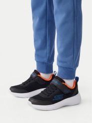 Skechers Sneakersy C-Selectors 403615L BLK Czarny. Czarne buty sportowe chłopięce Skechers, bez wzorów, z materiału, bez zapięcia. Za 159.99 zł.