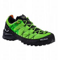 Buty podejściowe Salewa Wildfire 2 - pale frog/black. Czarne trekkingi męskie Salewa. Za 836.79 zł.