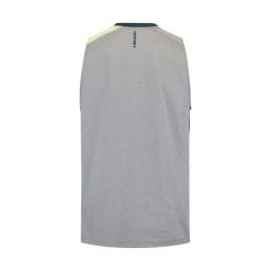 Koszulka bez rękawów męska TANK TOP PADEL. Szare koszulki sportowe męskie Head, m, bez wzorów, sportowe, bez kołnierzyka. W wyprzedaży za 161.00 zł.