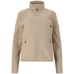 Damski polar Whistler Samani. Brązowe bluzy sportowe damskie Whistler, bez wzorów, z polaru, bez kaptura, narciarskie. Za 168.50 zł.