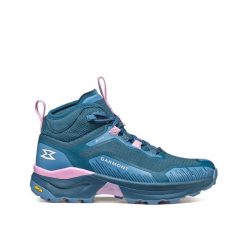 Damskie buty do wędrówek w średnim wieku Garmont 9.81 Engage GTX. Niebieskie obuwie sportowe damskie Garmont, bez wzorów, trekkingowe. Za 883.50 zł.
