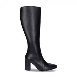 Damskie kozaki za kolano Nae Vegan Shoes Iona. Białe kozaki damskie NAE VEGAN SHOES, z bawełny, za kolano, bez obcasa. Za 709.50 zł.