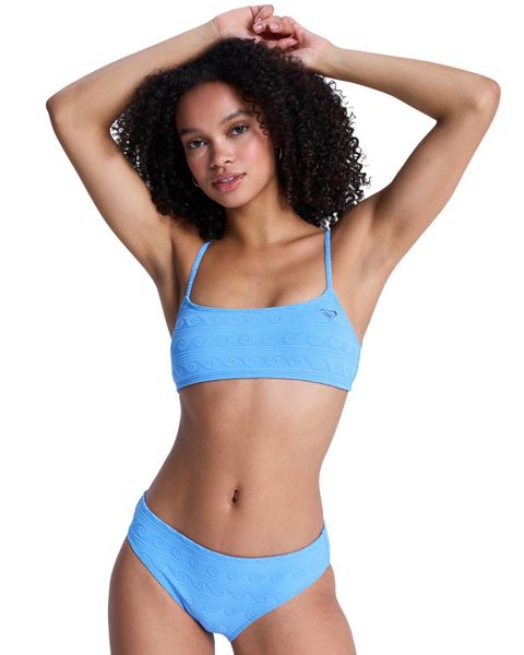 Majtki bikini hipster dla Kobiety PARADISE WAVE Niebieski. Niebieskie bikini damskie Roxy, m, bez wzorów. Za 169.99 zł.