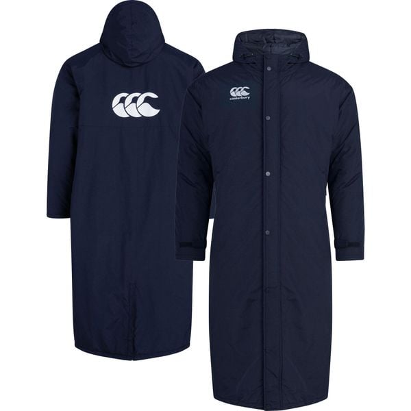 Parka Canterbury Club Subs. Niebieskie kurtki męskie CANTERBURY, na zimę, m, bez wzorów, z softshellu, bez kaptura. Za 743.50 zł.
